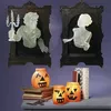Fantôme dans le miroir Halloween résine cadre lumineux ornements X0803291O