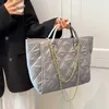 Sac femme 2022 automne et hiver nouvelle chaîne sac à bandoulière grande capacité sac fourre-tout