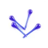 샹들리에 크리스탈 불투명 진한 파란색 100pcs 16 60mm 교수형 방울 빗방울 펜던트 유리 커튼 램프 촛대 장식