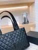 Brand new Gaby quilted Tote Fashion Ringer women Bag Underarm Tote High capacity metal logo official original luxury designer brand