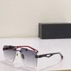 Vintage-Markensonnenbrille PRESIDENT Mode rahmenloses Design coole Designerbrillen für Damen und Herren Herrenbrillen für Herren C1061553ORDV