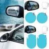 ديكورات داخلية 2PCS CAR REARVIWER MIRROR WINDOW FIME FILM FOR R50 X Series E84 X1 X3 E83 R59 R60 R61