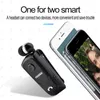 FineBlue F920 Mini Bluetooth Headset Cell Phone Earphones Remind Vibration Wear Clip Sports Running Earphone with Retail Box