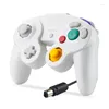 NGC denetleyicisi için oyun denetleyicileri USB Kablolu El Joystick Controle Gamepad