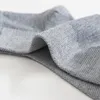 Мужские носки 5/3PAIR Summer Men Mesh Mesh Angle Solid Cotton Blends с низким содержанием повседневного бизнеса удобно дышащий