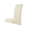 Chair Covers Cushion Super Soft Wear Resistant Polyester Full Cover Dining Room Seat Protector Home Supplies