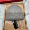 Unisex Hulten Woolen Beanie Winter вязание черепа Cap Sports Hiphop шерстяные шапки 23 вязаные дизайнерские шапки Gorro Casua3159373