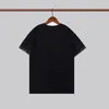 Mens T Shirts Designer Tees Men Shirt Fashionable Round Neck Kort ärmar Summer utomhus andningsbara tröjor Letter Printing Lovers 'Clothing Wholesale SS