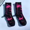 Meias masculinas Mans Sox camuflagem masculina listrada skateboard de algodão casual adulto movimento absorve os calcetinos europeus clássicos