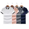 2022 Ropa de marca de verano Diseñador de lujo Polo Camisa para hombres Fashion D Camiseta bordada con letra D Impresión High Street#064