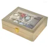 Watch Boxes 10-bit Case Box Advanced Packaging Transparent Display Storage Organizer