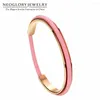 Bangle Neoglory Hair Tie Bracelet Bangles armbanden charme voor dames sieraden geschenkmerk afstuderen