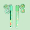 4Pcs/Set Cute Avocado Gel Pen Kawaii Fruit Neutral Black Blue Ink Pens For Kids School Office Stationery Supplies Kawai