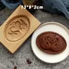 Baking Moulds Wooden Cookie Cutter Mold Wedding Flower Tree Cartoon Animals Pattern Cake Mould Tools For Christmas Easter