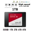 Disques durs portables SSD 500 Go 2,5 pouces SAT III ssd 1 To pour ordinateur portable de bureau Interne Solid State 221105