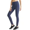 44 High Rise Fleece Pant Running Tight Yoga Pants Naked Feeling Leggings with Pockets Brushed for a Warm Sweatpants Solid Color Women Trousers have T-Line6073279