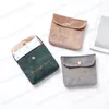 Velvet Women Small Cosmetic Bag Travel Mini Coin Money ID Card Limstick Storage Storage Case Sanitary Fading Pad Pouch Pouch Cags