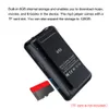 MP4 Ruizu X55 Bluetooth MP3 Taşınabilir Video 1.5 "Konuşmacı FM Radyo Kayıtlı Mini Müzik Çalar Dahili 8G Bellek