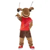 Costume de mascotte de fourmi Emmet de Noël, tenue de personnage de dessin animé, Halloween, taille adulte, fête d'anniversaire, tenue de plein air, activités caritatives