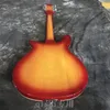 Nowy produkt Ricken- Backer Electric Guitar 2 kawałek odbioru prawdziwe zdjęcia Red Color Guitar 12 Strings Guitar