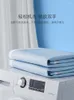 Blankets Summer Ice Silk Three-Piece Set Of Sleeping Mat Can Wash Folded 1.5 M 1.8 Bed Sheet Fitted Cool Air Conditioning Blanket