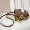 Stora kedjevävpåsar för kvinnor Luxury Designer Handväskor Lady's Shoulder Crossbody Bag Fashion Personaliserad skarvning 2022 NYA 221106