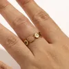 Mode populaire marguerite anneaux Bague Anillos pour hommes et femmes fiançailles mariage anniversaire Couples bijoux amoureux cadeau taille 6-9 pas de boîte