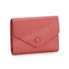 Mini-Damenbrieftaschen aus echtem Leder, modische einfache Geldbörse für Kreditkarten, quadratische lange Geldbörse für Damen, Clutch-Tasche