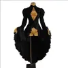 Dames plus size s5xl cosplay jurk gotische stijl asymmetrische jurk Halloween retro vintage vaste kant middeleeuwse middeleeuwse vest cosplay g5809816