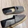 Femmes Pantoufles Chaussures de créateurs Espadrilles scintillantes avec diamants Baskets impression Marche Sneaker toile Haut haut Plateforme Baskets Par shoe008 03