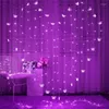 Строки Moonlux2.5m Eu/US Plug Led String Light Festival Home Cedor с творческой формой бабочки сердца