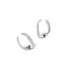 Backs Earrings SHANICE S925 Sterling Silver Irregular Button Pattern Ear Cuff Clip On For Women Girl Without Piercing