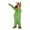 Halloween Parrot Bird Mascot Costume Simulação de desenho anime Personagem de anime Tea de adultos Tamanho do Natal Arma de publicidade ao ar livre para homens Mulheres