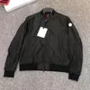 Designerjackor Monclair Moncle R Jackor Frankrike Bomber vindrutan broderad badge Men's Street Coats Complete Etiketter S-3XL