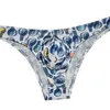 Mutande Intimo con stampa da uomo Slip maschili Custodia rigonfia Bikini