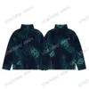 Xinxinbuy Männer Designer Coat Jacke Fleece Puffer Tarnbuchstaben Druck Baumwolle Langarm Frauen grau schwarz weiß blau s-xl