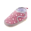 Athletic Shoes Baby Star Print Anti-Slip Prewalker Soft Soled-Shoes For Girls Boys Blue/Pink Borns Toddler Crib Moccasin