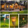 Solenergi -lampor LED LED Utomhuslampa Vattentät trädgård gräsklätten Lykta ljus landskap dekorativ belysning för uteplats gård