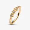 100% 925 Sterling Silver Celestial Stars Ring for Women Wedding Rings Fashion Jewelry Accessories