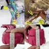 Pantofole Donna 2022 Summer Pink Clip Toe Chunky Platform Infradito Donna Beach Slides Sandali con zeppa con suola spessa