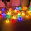 Strings 150/300cm Cracked Eggs String Light Decorative LED Fairy Lamp Colorful For Party