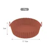 Silicone Baking Dish Basket Pot Tray Liner For Air Fryer Oven Accessories Pan Baking Mold Pastry Bakeware Kitchen Novel Shape Reusable