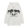 Women's Jackets New cardigan Hoodie spring and autumn fleece oversize Gothic style sweater street fashion Y2K masculino coat T221105