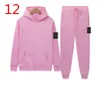 2023 Plus Size Sweater Men's and Women's Sports Stone Sweater Island Hooded Set Luxury Autumn Style Långärmad ärm Ströja Fashion Autumn and Winter