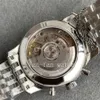 BLS Maker Relojes 43 mm Navitimer BB01 Cronógrafo Trabajo transparente CAL.01 7750 Movimiento Mecánico Automático Reloj para hombre Relojes de pulsera para hombres-1