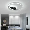Żyrandole Nowoczesne światła żyrandola LED Proste oświetlenie do sypialni mieszkalnej pomieszczenie biały czarne lampy wewnętrzne lampa lampa ściemniacza