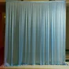 Curtain Ice Silk Wedding Backdrops For Stage Banquet Party Decoration Simple Drapes Background