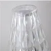 Luzes noturnas 1pc USB Diamond Crystal Table Lamp Acrylic Decor Decor atmosfera Luz de cabeceira para quarto/sala de estar/restaurante
