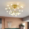 Lustres Moderne en métal LED Lustre éclairage Lustre salon salle à manger décor intérieur suspension lampe boule de verre cuisine FixturCD