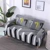 Chaves de cadeira Sofá de canto de trecho universal fortemente abrangente de cóbulos elásticos seccionais de poliéster para a sala de estar 41